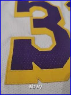 Mike Muscala Lakers game worn jersey 50 +6 2018/19 team issued pro cut