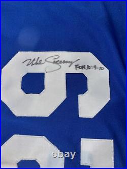 Mike Sweeney Kansas City Royals Game Issued Autographed Russell Jersey Size 48