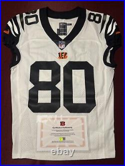 Mike Thomas Cincinnati Bengals NFL Team Issued White Alt Jersey (Southern Miss)