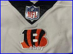 Mike Thomas Cincinnati Bengals NFL Team Issued White Alt Jersey (Southern Miss)