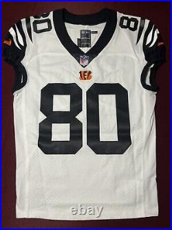 Mike Thomas Cincinnati Bengals NFL Team Issued White Alt Jersey (Southern Miss)