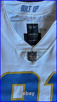 Mike Williams LA Chargers Authentic Nike Home Jersey Team Worn Issued NFL