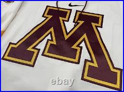 Minnesota Golden Gophers Nike Swift MIC NCAA College Hockey Game Issued Jersey