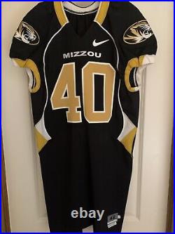 Missouri Tigers Authentic Game Issued Used Jersey sz 42