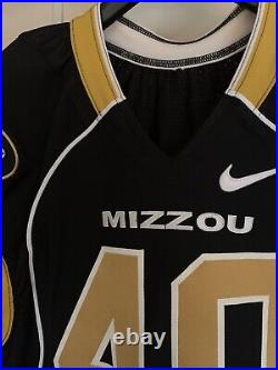 Missouri Tigers Authentic Game Issued Used Jersey sz 42