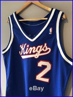 Mitch Richmond Kings Game Jersey Champion Team Issued Pro Cut