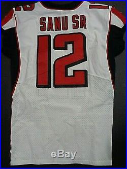 Mohamed Sanu Atlanta Falcons Game Issued fitted Jersey LOA- FTA 2