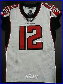 Mohamed Sanu Atlanta Falcons Game Issued fitted Jersey LOA- FTA 2