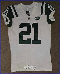 Morris Claiborne New York Jets 2017 Game Issued Worn Jersey