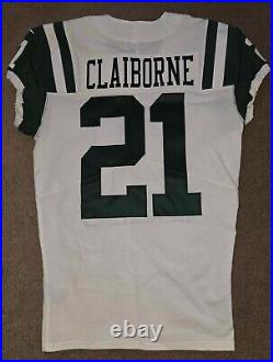 Morris Claiborne New York Jets 2017 Game Issued Worn Jersey