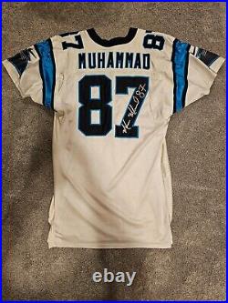 Muhsin Muhammad Game Issued Panthers Jersey