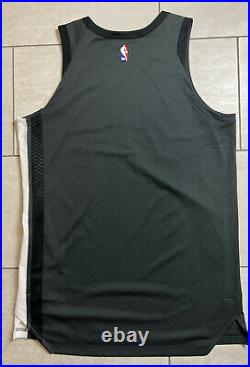 NBA Nike Brooklyn Nets Pro Cut Game Issued Blank Jersey Size 52 +4 Length