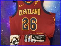 NBA Nike Jersey Kyle Korver Game Issued Sz 50+4 Cleveland cavaliers