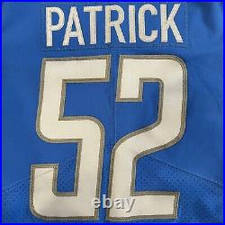 NFL Game Issued Detroit Lions Jersey Natrez Patrick Linebacker Cut 2021 Season