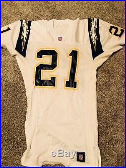 NFL HALL OF FAMER, Game Issued LaDainian Tomlinson, San Diego CHARGERS Jersey
