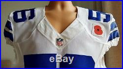 NFL London Games, Dobbins #56 Game Issued Cowboys Jersey November 9, 2014