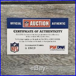 NFL PSA Authentic Game Issued Jersey Kyle Vanden Bosch Titans Oilers Autograph