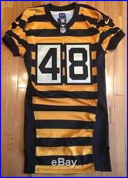 NFL Pittsburgh Steelers BUD DUPREE Bumble Bee Game Issued (not worn) Jersey