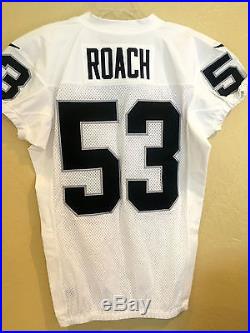 Nick Roach #53 Oakland Raiders Game Team Issue Jersey Nike Chicago Bears