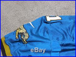 NIKE Jacksonville Jaguars Game Used Worn Issued Football Jersey SEWN #1 Jags