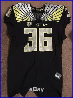 NIKE OREGON DUCKS Authentic Team Issued Game Football Jersey Size 44