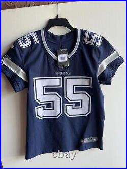 NWT $335 Nike NFL Jersey GAME ISSUED #40 Dallas Cowboys Leighton Vander Esch 55