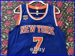 NY Knicks Carmelo Anthony Game Issued 2016-17 Pro Cut Jersey Rev30 Authentic L2