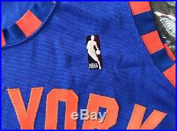 NY Knicks HWC Blank Team Issued Pro Cut Game Jersey Hardwood Classics Marbury