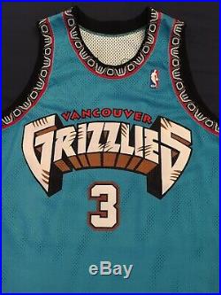 Nba jersey Shareef Abdur-Rahim jersey vancouver grizzlies jersey game issued