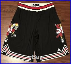 New Authentic Adidas Louisville Cardinals Game Pro Cut Issued Jersey Shorts Xl+4