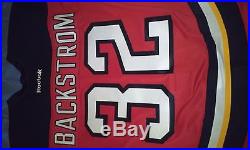 New Calgary Flames Game-Issued Jersey Backstrom/Minnesota Wild