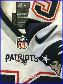 New England Patriots #59 REILLY Team Issued (Game Worn/Used) NIKE Jersey 2016