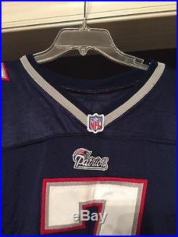 New England Patriots David Leaverton Game Issued/worn No. 7 Adidas Jersey Punter