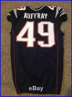 New England Patriots Game Used Game Worn Game Issued Jersey