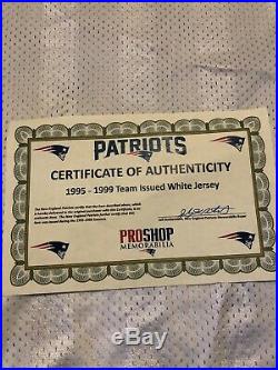 New England Patriots Game Used/Issued Jersey COA