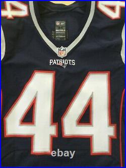 New England Patriots Game worn/used team issued jersey #44 BATES