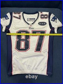 New England Patriots Rob Gronkowski Game Cut Issued Jersey, Size 48, Authentic