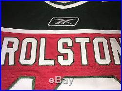 New Jersey Devils Authentic Xmas Game Issued Edge 2.0 Jersey Worn Used