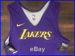 New Nike Men's LA Lakers NBA Team Issued Reversible Practice Game Jersey Size XL