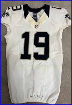 New Orleans Saints NFL #19 Nike Team Issued Jersey Size 40 2014 Season Tag