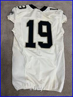 New Orleans Saints NFL #19 Nike Team Issued Jersey Size 40 2014 Season Tag