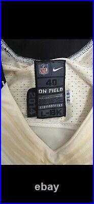 New Orleans Saints NFL #19 Nike Team Issued Jersey Size 40 2014 Season Tag