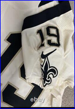 New Orleans Saints NFL #19 Nike Team Issued Jersey Size 40 2014 Season Tag