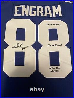 New York Giants Evan Engram Game Issued jersey
