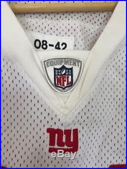 New York Giants Justin Tuck Game Issue NFL Jersey