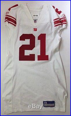 New York Giants Tiki Barber Game Issued Jersey Uncut