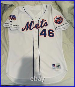 New York Mets Game Issued Brian Bohanon 1997 Jersey Russell Athletic Size 50