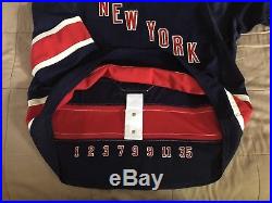 New York Rangers Game Issued Not Worn Used Mcilrath Enforcer NHL Jersey