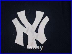 New York Yankees MLB Baseball Game Issue Used Batting Practice Jersey 46 #17