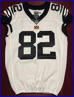 Nick Bowers Cincinnati Bengals NFL Team Issued White Alt Game Jersey Penn State